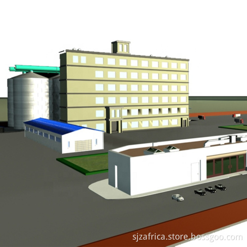1000 Tons Grain Silo for Wheat, Maize, and Corn Storage